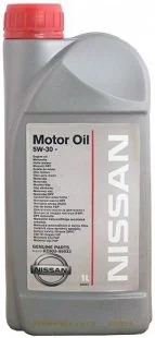 KE900-99933 NISSAN Моторное масло 5W30 синтетическое Motor Oil 1 л (KE900-99933) (фото 2)