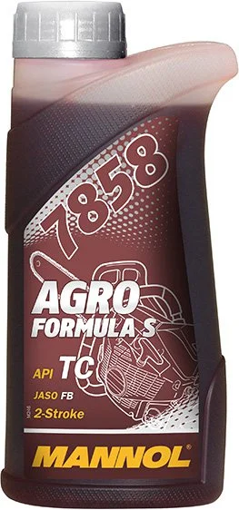 51648 MANNOL Масло двухтактное минеральное 7858 Agro Formula S 0,5 л (фото 1)