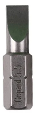 GP3506-25 GEPARD Насадка шлицевая SL3 25 мм 3 штук (фото 1)
