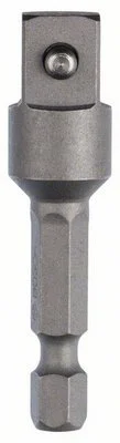 2608551108 BOSCH Переходник шестигранник 1/4" на квадрат 3/8" 50 мм (фото 1)