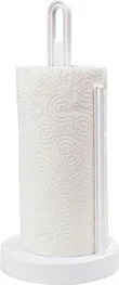 АС19301000 BEROSSI Держатель для бумажных полотенец пластиковый Solo снежно-белый (фото 1)