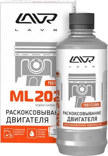 LN2504 LAVR Промывка двигателя ML202 330 мл (фото 2)