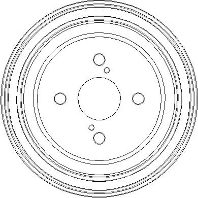 NDR373 NATIONAL Тормозной барабан (фото 1)