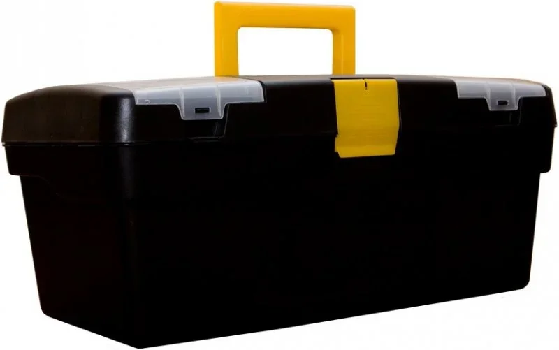 610522 PROFBOX Ящик для инструмента пластмассовый А-42 420х220х180 мм с секциями (фото 1)