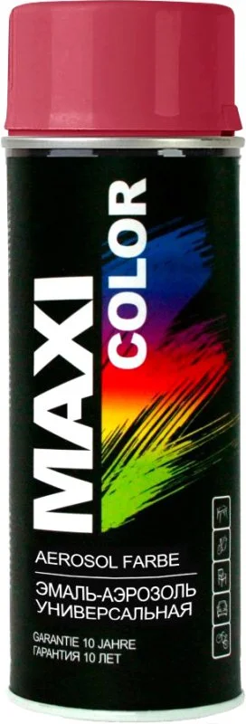 3003MX Maxi Color Эмаль аэрозольная универсальная рубиново-красный 3003 400 мл (фото 1)
