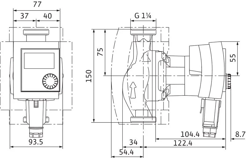 4216471 Wilo Насос циркуляционный Stratos Pico Z-20/1-6 (фото 2)