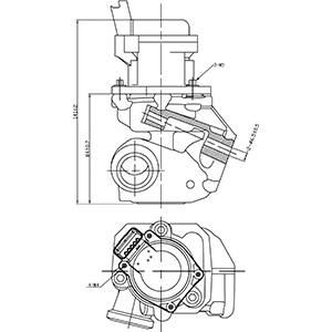 182015 HC-CARGO Клапан возврата ОГ (фото 3)
