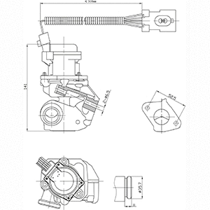 182610 HC-CARGO Клапан возврата ОГ (фото 3)