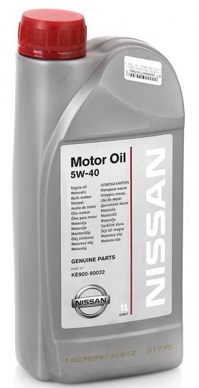 KE900-90032 NISSAN Моторное масло 5W40 синтетическое Motor Oil 1 л (фото 2)