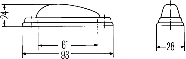 2BM 001 318-001 BEHR/HELLA/PAGID Проблесковый маячок (фото 2)
