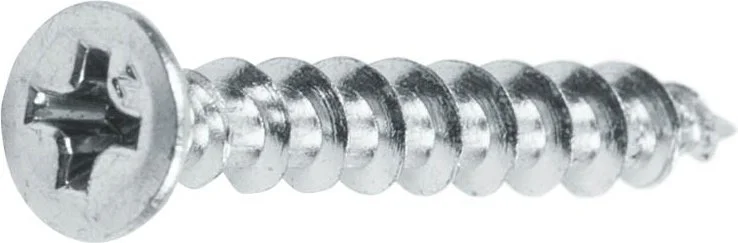 SMC1-40923-300 STARFIX Саморез оконный 4,1х25 мм белый цинк крупная резьба острый без раззенковки 300 штук (фото 2)