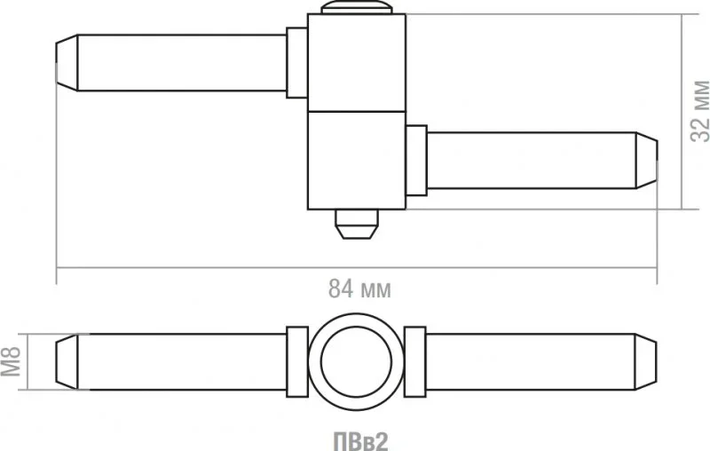 SMP-81203-1 STARFIX Петля ввертная ПВв2 1,25 мм цинк (фото 2)