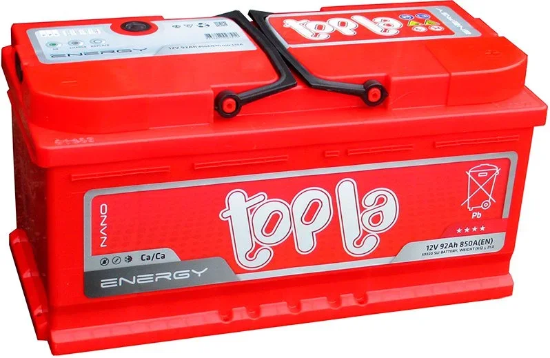 108092 TOPLA Аккумулятор автомобильный Energy 92 А·ч (фото 1)
