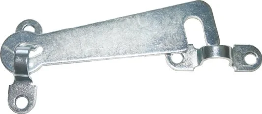 SMP-98477-1 STARFIX Крючок дверной 75 мм белый цинк (фото 1)