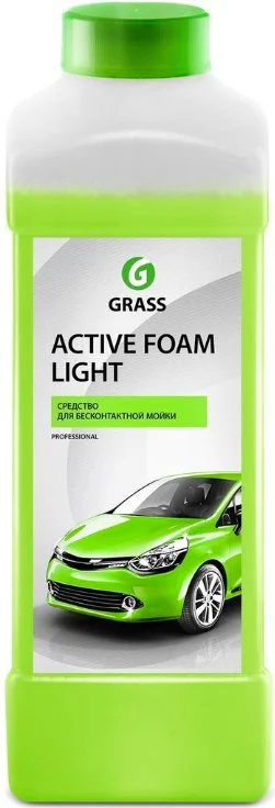 132100 GRASS Автошампунь для бесконтактной мойки Active Foam Light 1 л (фото 1)