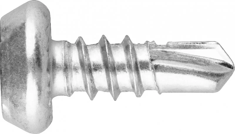 SMZ1-53625-50 STARFIX Саморез для листового металла 3,5х9,5 мм цинк со сверлом 50 штук (фото 1)