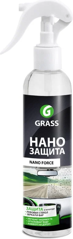 NF04 GRASS Нанопокрытие для стекла (спрей) 0,25 л (фото 1)