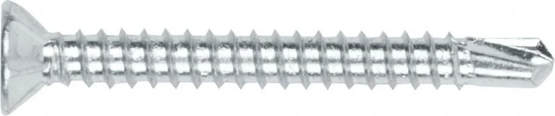 SMC3-80879-3000 STARFIX Саморез оконный 3,9х16 мм белый цинк частая резьба со сверлом 3000 штук (фото 1)