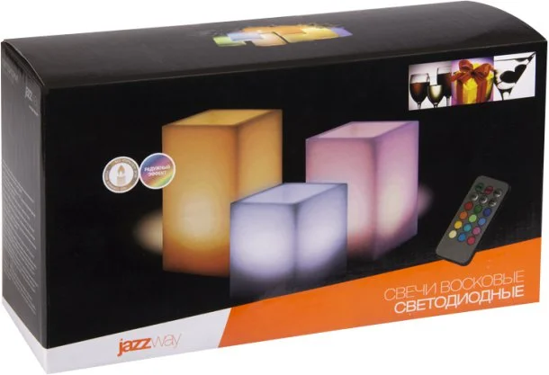 4690601003454 JAZZWAY Ночник декоративный светодиодный CL3-RGB-SET3S 3 штуки (фото 2)