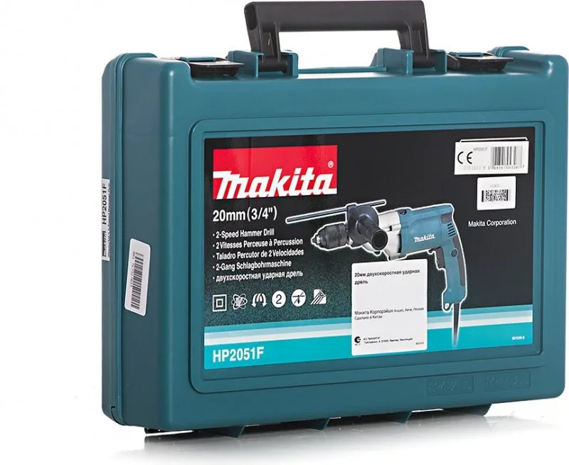 HP2051F MAKITA Дрель ударная HP 2051 F (фото 5)