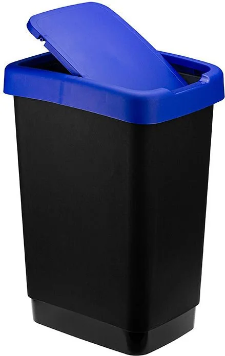 М2469 IDEA Ведро для мусор 25 л Твин синий (фото 3)