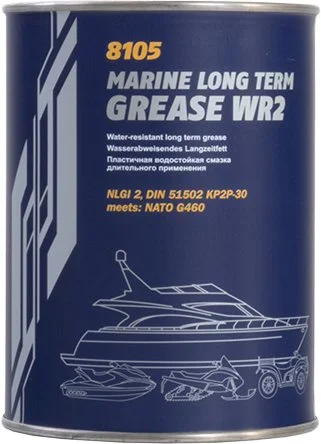 55568 MANNOL Смазка литиевая WR-2 Long Term Grease 800 г (фото 1)