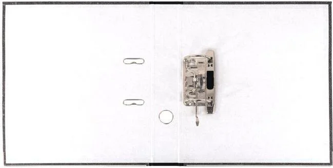 KP9050 INФОРМАТ Папка-регистратор 55 мм мрамор собранный черный (фото 2)