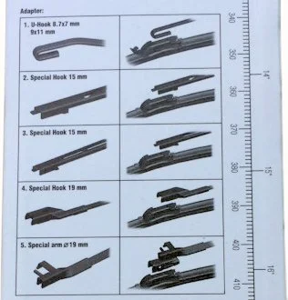 H 16 R AWM Щетка стеклоочистителя Hybrid Wiper Blade 410 мм (фото 2)