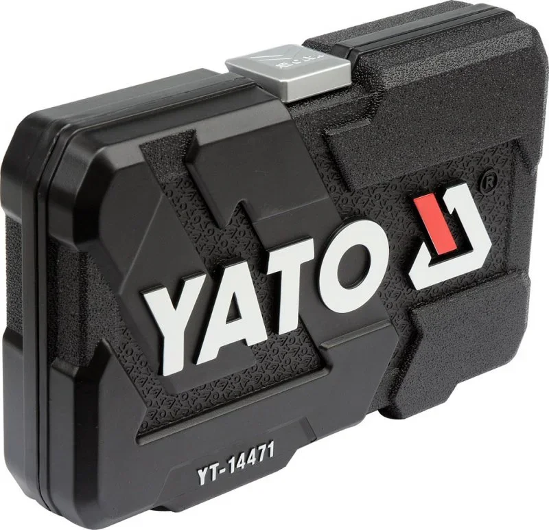 YT-14471 YATO Набор инструментов 1/4" 6 граней 38 предметов (фото 3)