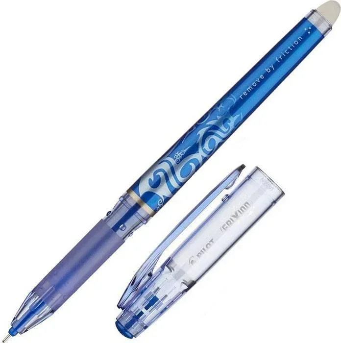 BL-FRP5-L Pilot Ручка гелевая Frixion Point 0,5 мм синий пиши-стирай (фото 1)