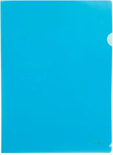 51182-B STANGER Папка-уголок А4 пластик 200 мкм синий (фото 1)