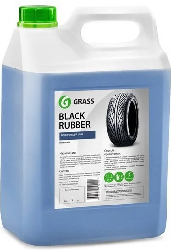 125231 GRASS Полироль для шин Black Rubber 5,7 кг (фото 1)