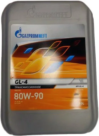 2389906469 GAZPROMNEFT Масло трансмиссионное 80W90 минеральное GL-4 10 л (фото 1)