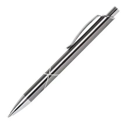 SBP500/DS GF Ручка подарочная Signature 500 синий корпус темное серебро (фото 2)