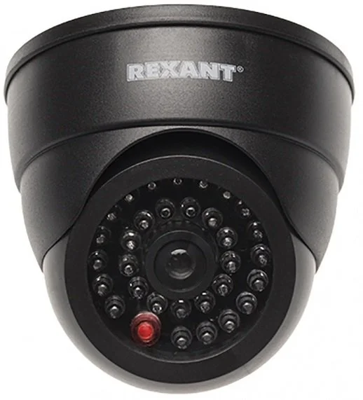 45-0230 REXANT Муляж камеры видеонаблюдения черный (фото 2)