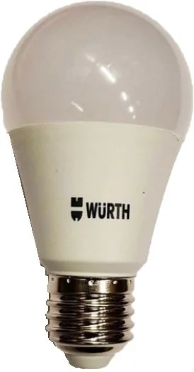 59776027103 WÜRTH Лампа светодиодная E27 А60 10 Вт 6500К (фото 1)