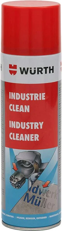 0893140 WÜRTH Очиститель универсальный Industrie Clean 500 мл (фото 1)