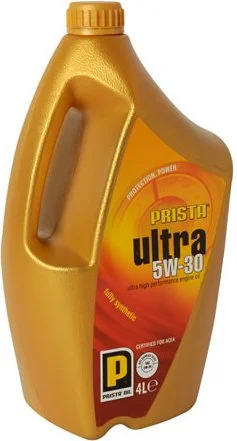P060898 PRISTA Моторное масло 5W30 синтетическое ULTRA PLUS 4 л (фото 1)