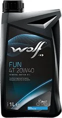 29179/1 WOLF Масло четырехтактное 20W40 минеральное Fun 1 л (фото 1)