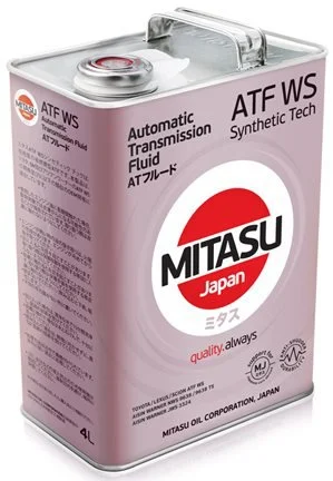 MJ-331-4 MITASU Масло трансмиссионное синтетическое ATF WS 4 л (фото 1)