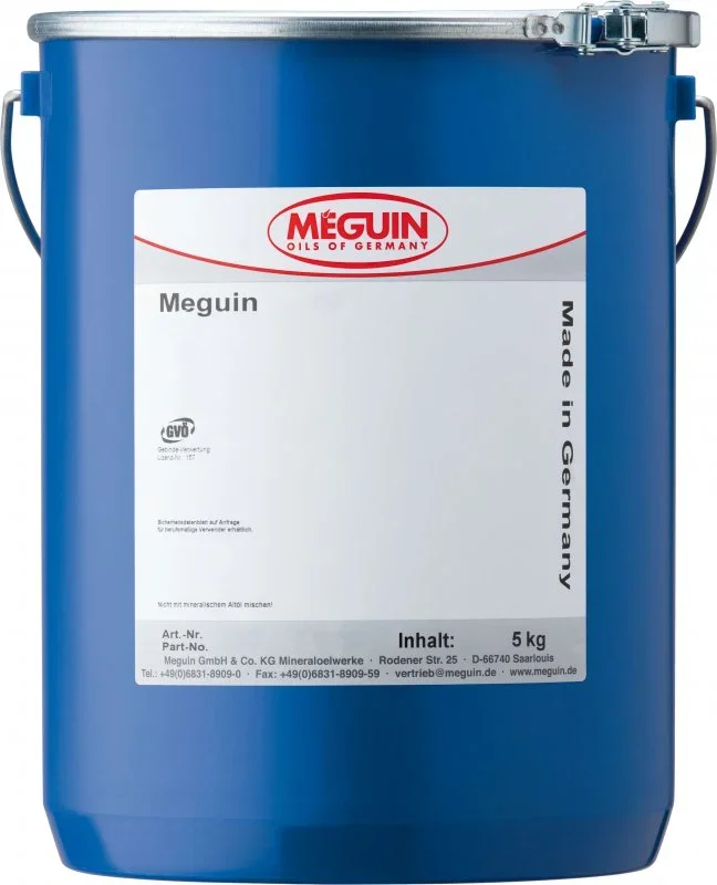 8646 MEGUIN Смазка литиевая Lithium-Komplexfett LX2P 5 кг (фото 1)