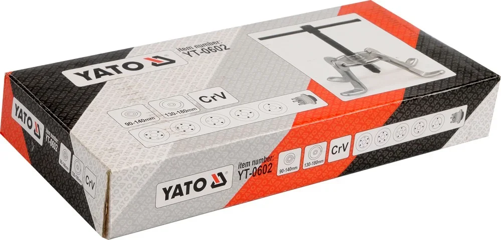 YT-0602 YATO Универсальный съемник ступицы и полуоси (фото 2)