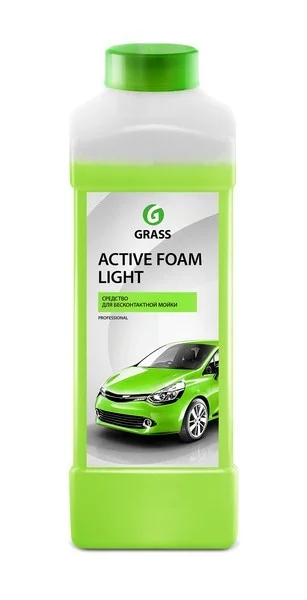 132100 GRASS Автошампунь для бесконтактной мойки Active Foam Light 1 л (фото 2)