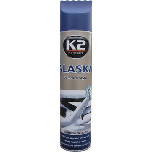 K603 K2 ALASKA средство для размораживания стекол аэрозоль 300 мл (фото 1)