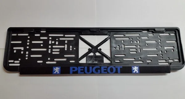 RAMKA-PEUGEOT FORTUNA Рамка номерного знака с надписью PEUGEOT (фото 1)