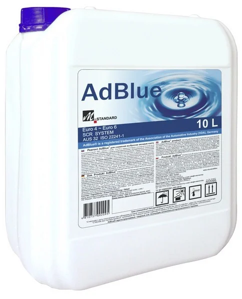 502095 ADBLUE Мочевина AdBlue, для снижения выбросов оксидов азота, 10 л (фото 1)