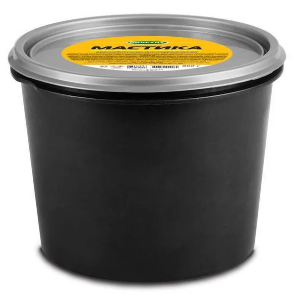 2946 OIL RIGHT Мастика для создания антикоррозионного покрытия, резинобитумная, эластичная, ударостойкая, вытесняет влагу, проникающая, пластичная и износостойкость, 800 г (фото 1)