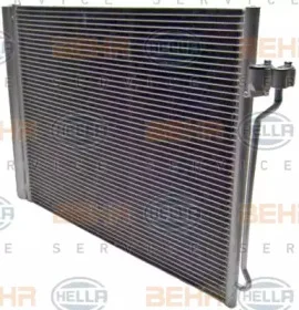 8FC 351 303-634 BEHR/HELLA/PAGID Радиатор кондиционера (фото 2)