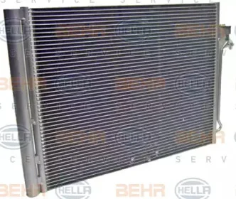 8FC 351 303-634 BEHR/HELLA/PAGID Радиатор кондиционера (фото 4)