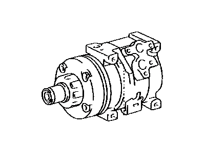 88320-02120-84 TOYOTA Компрессор кондиционера corolla (фото 1)